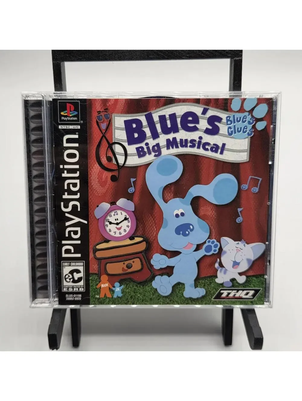 Blue's Clues: Blue's Big Musical (Sony PlayStation 1, PS1) CIB - Tested